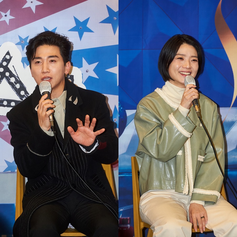 ▲ 유세윤(왼쪽), 안영미. 제공|MBC