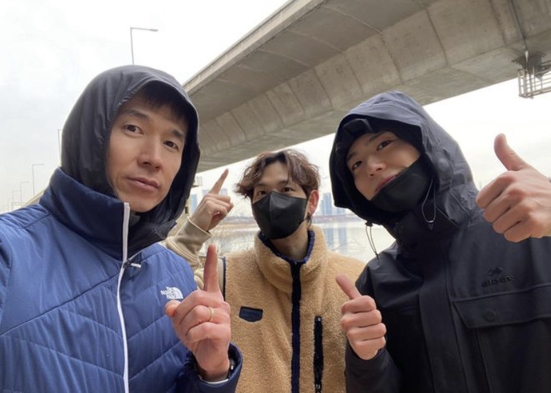 ▲ 션, 임시완, 박보검(왼쪽부터). 출처| 션 인스타그램
