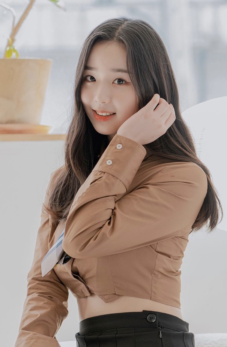 ▲ 김채연. 출처ㅣ트리플에스 SNS