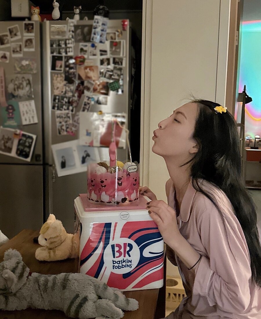 ▲ 출처ㅣ강지영 SNS