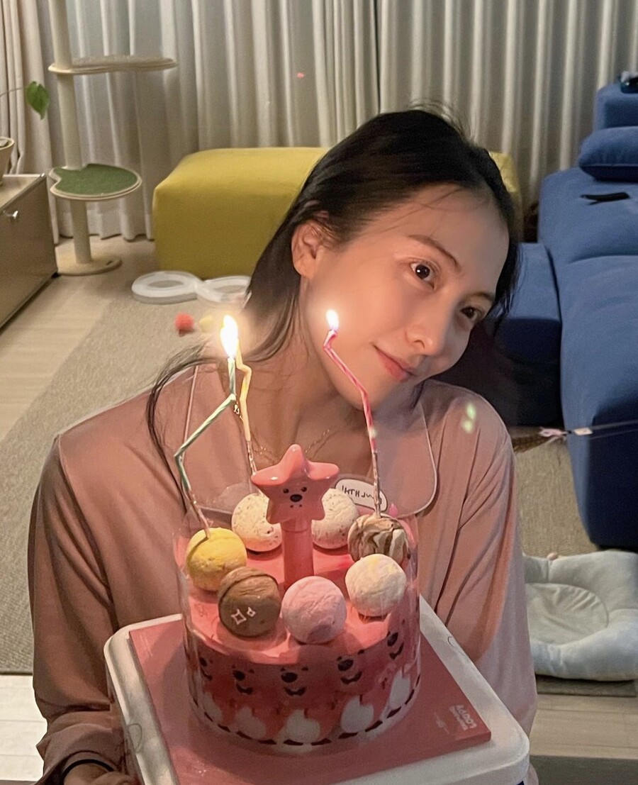 ▲ 출처ㅣ강지영 SNS