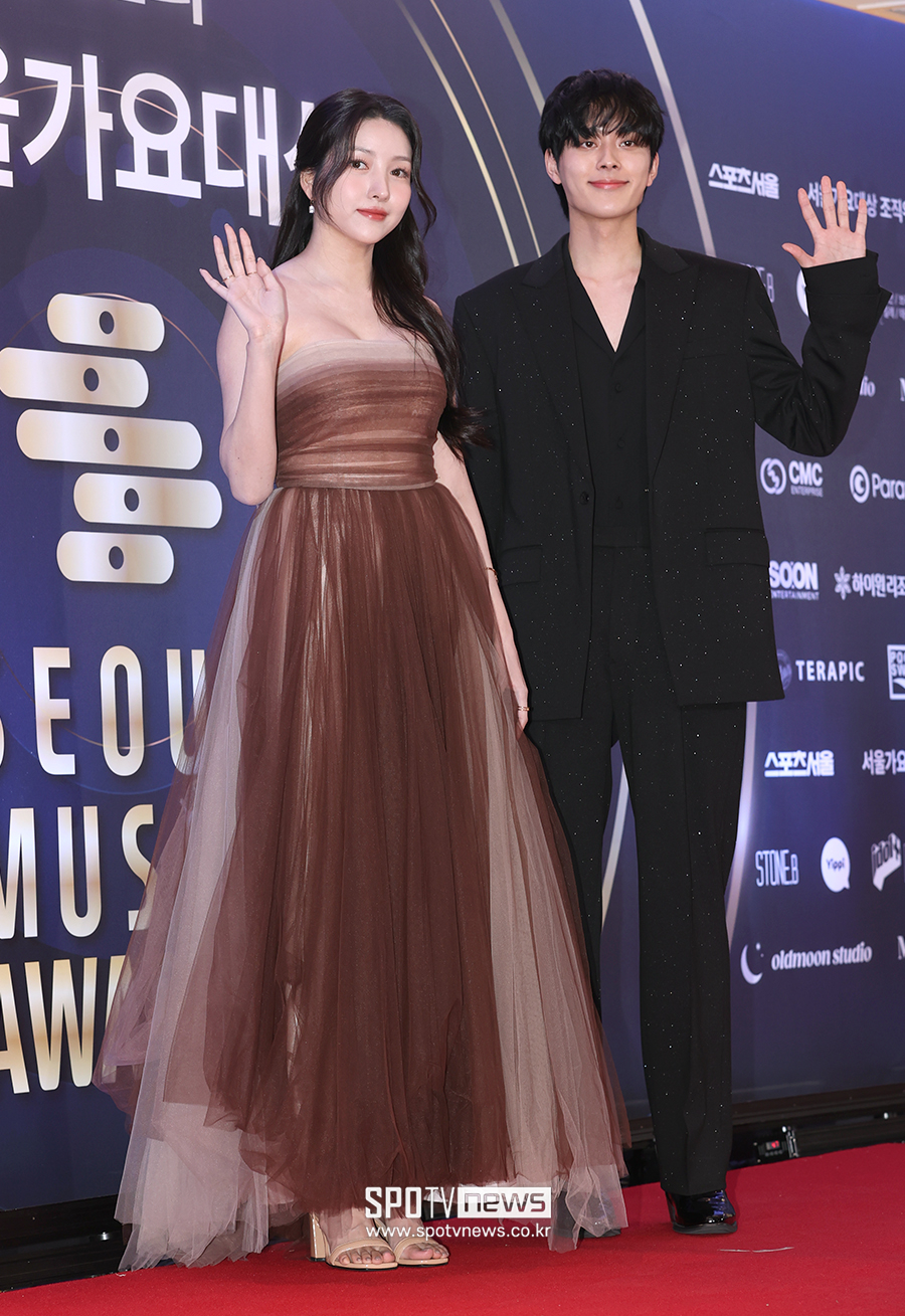 [포토S] 김소원-유선호, '잘 어울리죠?'