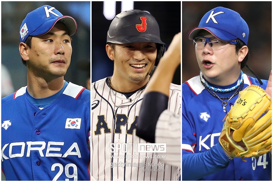 ▲ 왼쪽부터 김광현, 스즈키 세이야, 양현종 ⓒ 곽혜미 기자/Gettyimages