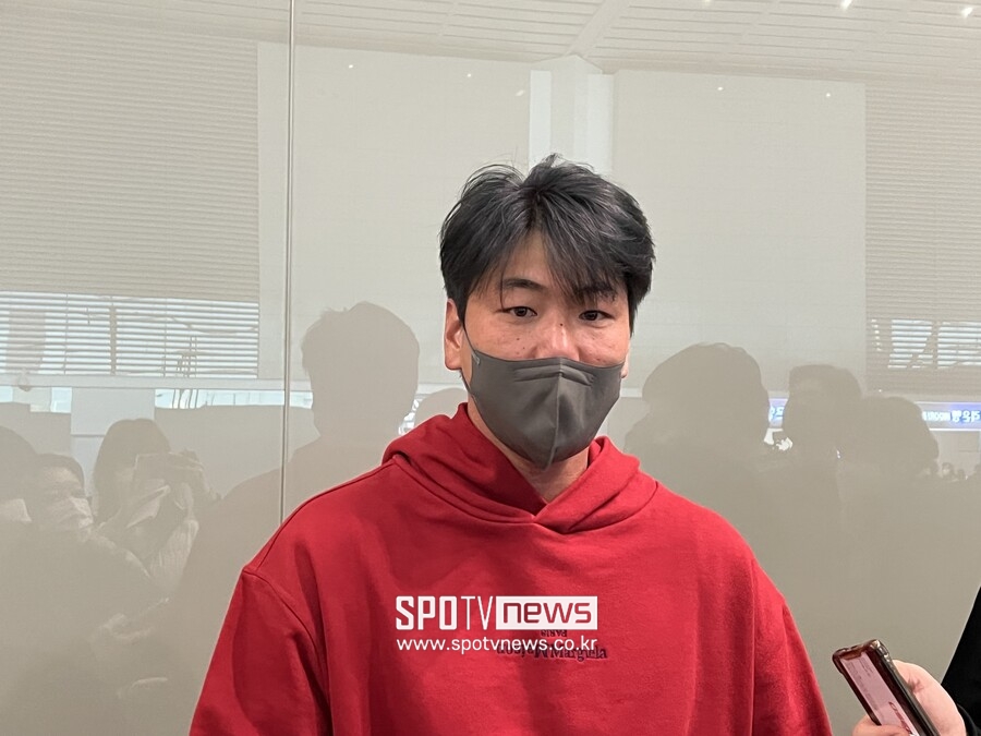 ▲ SSG 랜더스 투수 김광현 ⓒ인천국제공항, 고유라 기자