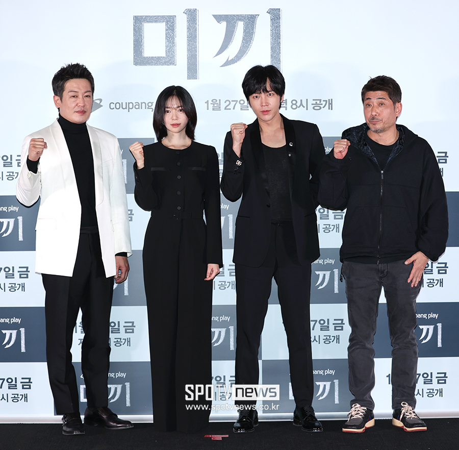 ▲ 허성태 이엘리야 장근석 김홍선 감독 ⓒ곽혜미