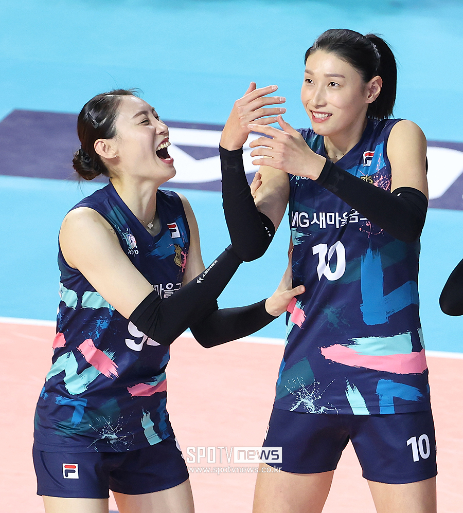 ▲ 배유나 김연경 ⓒ곽혜미 기자