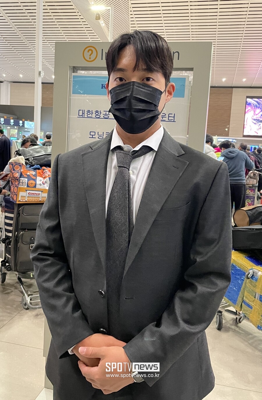 ▲삼성 라이온즈 원태인. ⓒ인천공항, 최민우 기자