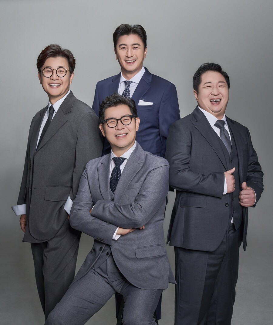 ▲ 김성주, 안정환, 정형돈, 김용만(왼쪽부터 시계방향). 제공ㅣJTBC