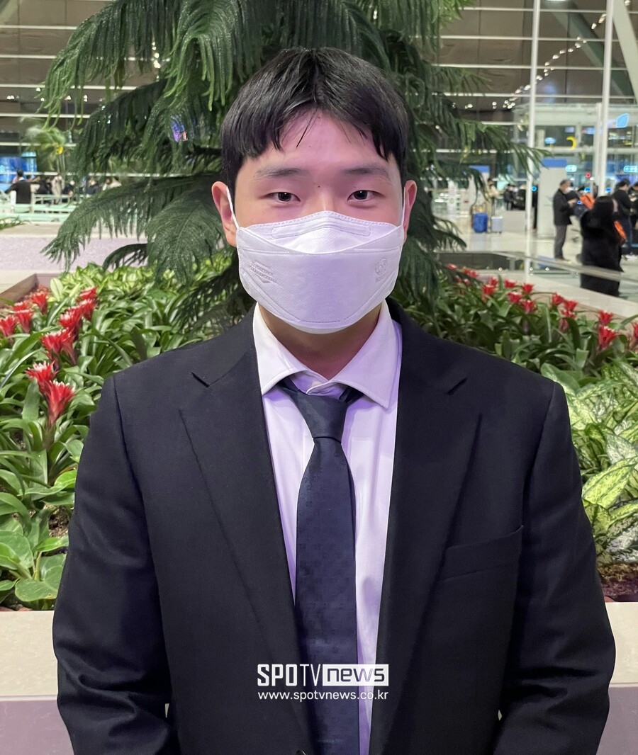 ▲삼성 라이온즈 김지찬. ⓒ인천공항, 최민우 기자