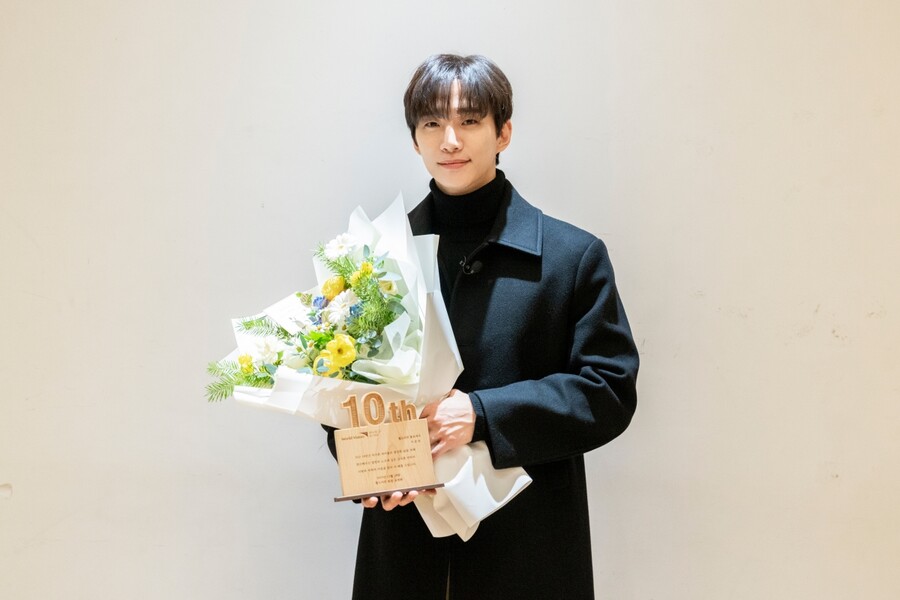 ▲ 이준호 월드비전 홍보대사 10주년 기념 이벤트. 제공ㅣJYP엔터테인먼트