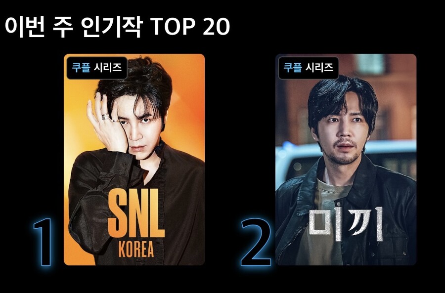 장근석 효과에 웃은 쿠팡플레이…'미끼'‧'SNL코리아' 쌍끌이