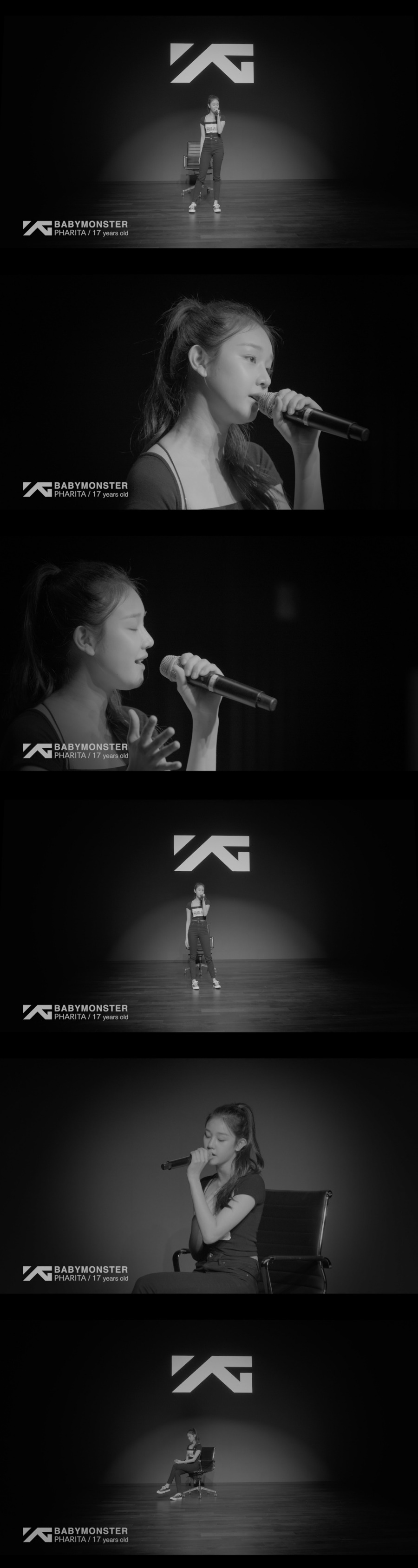 ▲ 베이비몬스터 파리타 라이브 퍼포먼스 영상 갈무리. 제공ㅣYG엔터테인먼트
