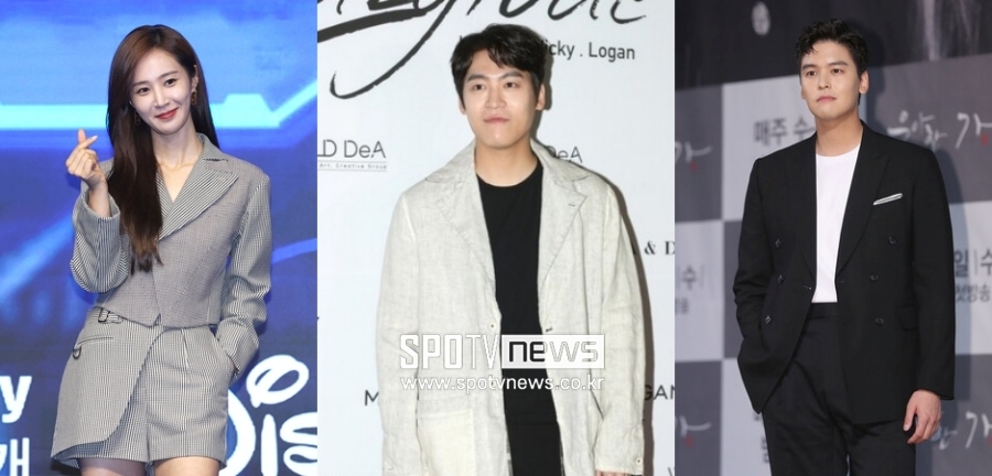 ▲ 가수 유리, 존박, 배우 이장우.  ⓒ스포티비뉴스DB