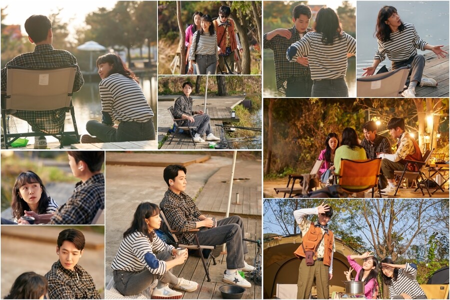 ▲tvN 드라마 '일타 스캔들' 비하인드 스틸. 제공| tvN