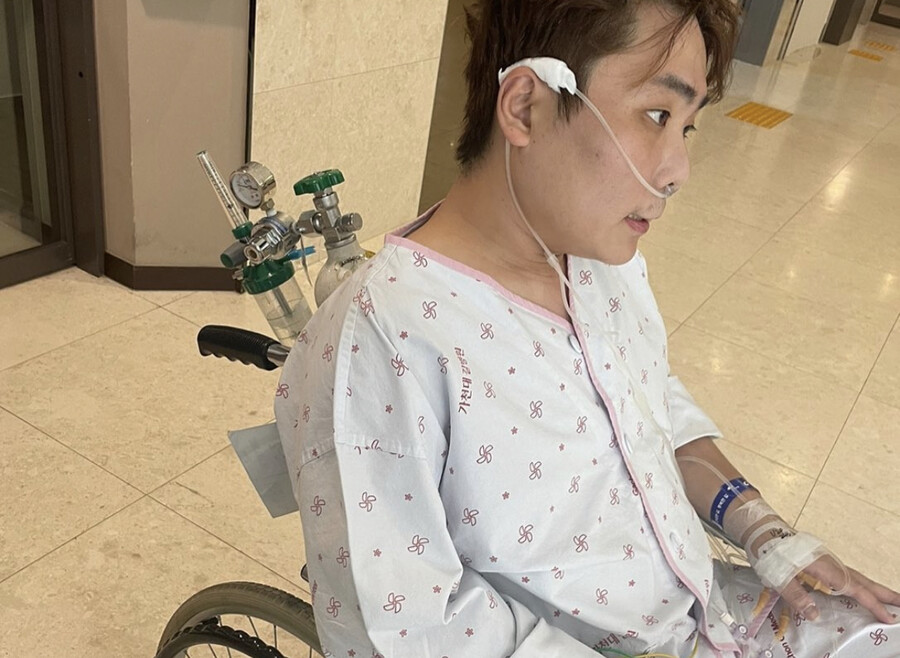 '개콘' 송필근, 괴사성 급성췌장염 투병 고백…휠체어+야윈 얼굴 근황
