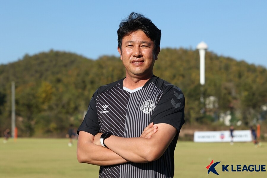 ▲  김도균 수원FC 감독 ⓒ한국프로축구연맹