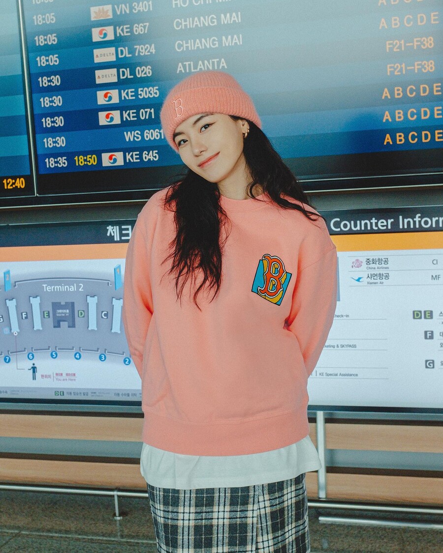 ▲ 전다빈. 출처ㅣ전다빈 인스타그램