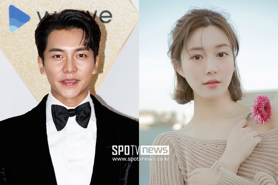 ▲ 이승기(왼쪽), 이다인.  ⓒ곽혜미 기자, 9아토엔터테인먼트 제공