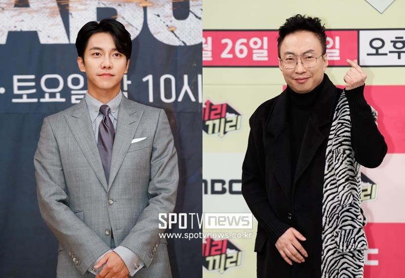 ▲ 4월 결혼하는 이승기(왼쪽사진)와 결혼을 빌었던 박명수. 스포티비뉴스DB
