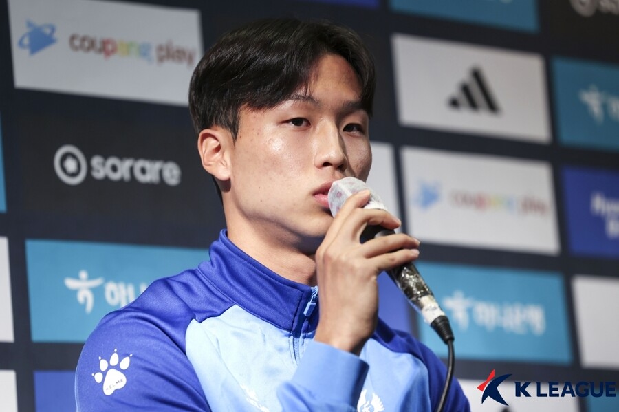 ▲ 광주FC 엄지성 ⓒ한국프로축구연맹