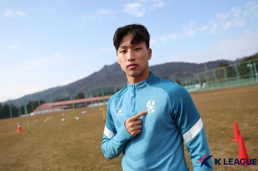 ▲ 광주FC 엄지성 ⓒ한국프로축구연맹