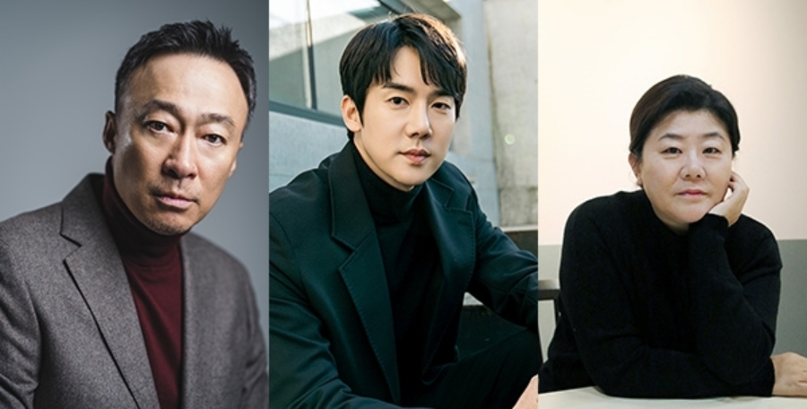 ▲ 티빙 오리지널 '운수 좋은 날' 배우 이성민, 유연석, 이정은. 제공| 호두앤유엔터테인먼트, 킹콩 by 스타쉽, 윌엔터테인먼트