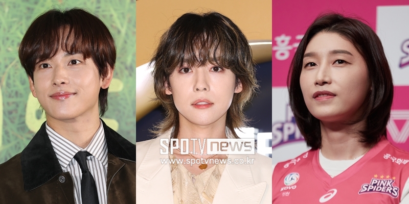 ▲ 임시완, 김진우, 김연경(왼쪽부터). 출처| 스포티비뉴스DB