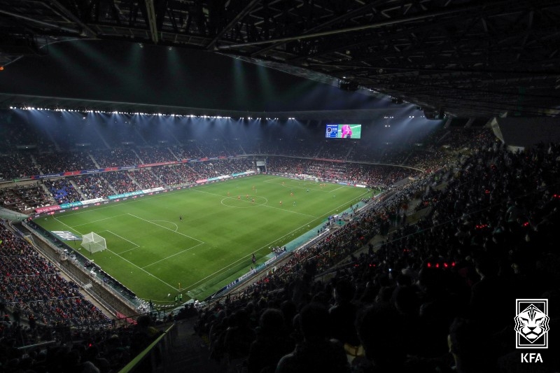▲ 2019년 볼리비아전이 열렸던 울산문수축구경기장 ⓒ대한축구협회