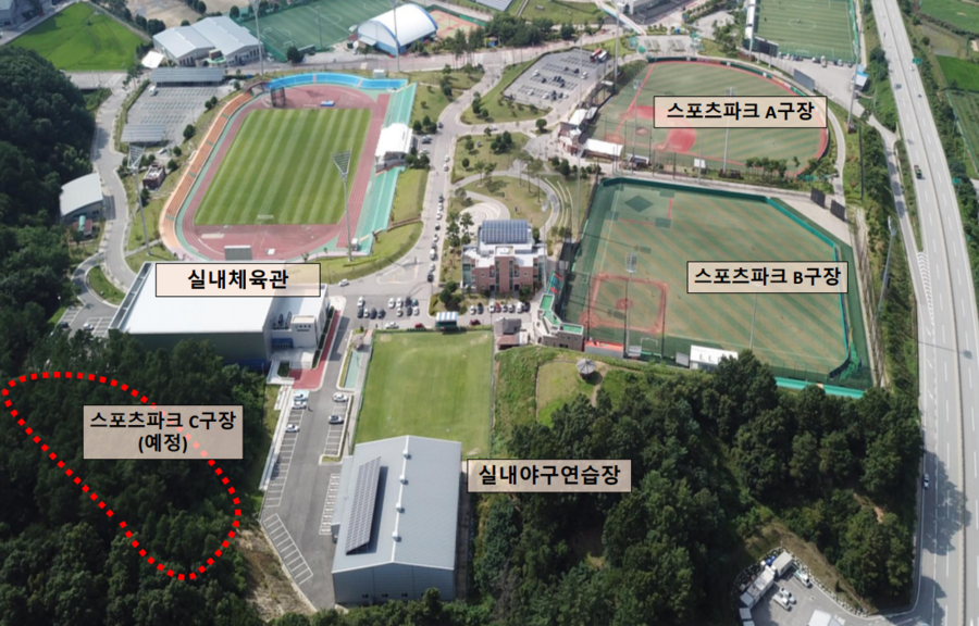 ▲ 보은 야구센터 ⓒ KBO