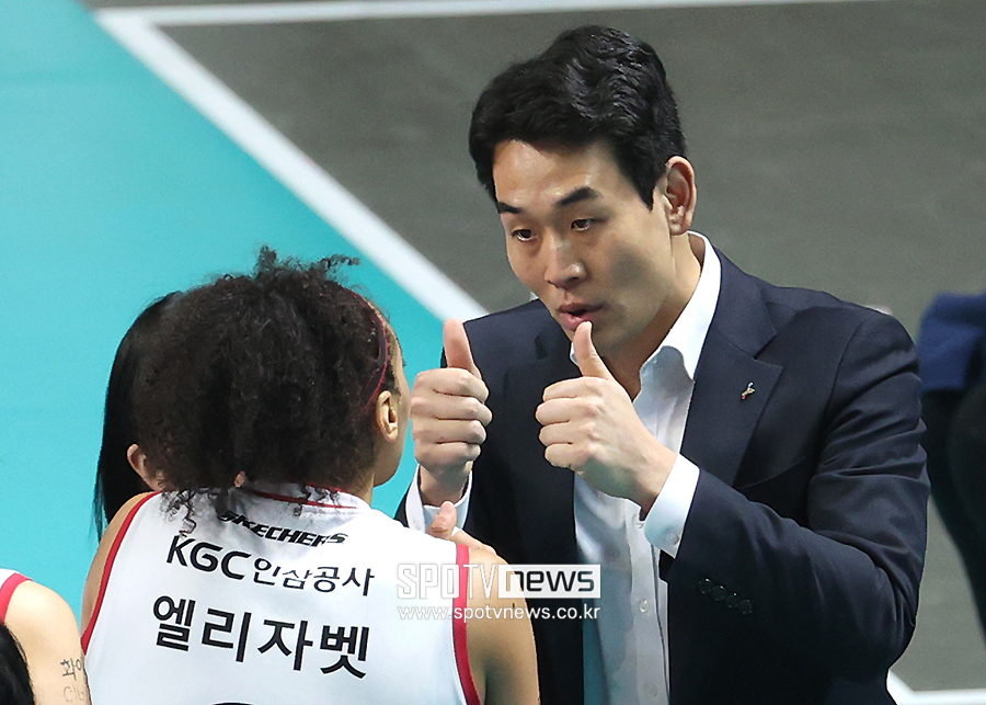 ▲ 고희진 감독 엘리자벳 ⓒ곽혜미 기자