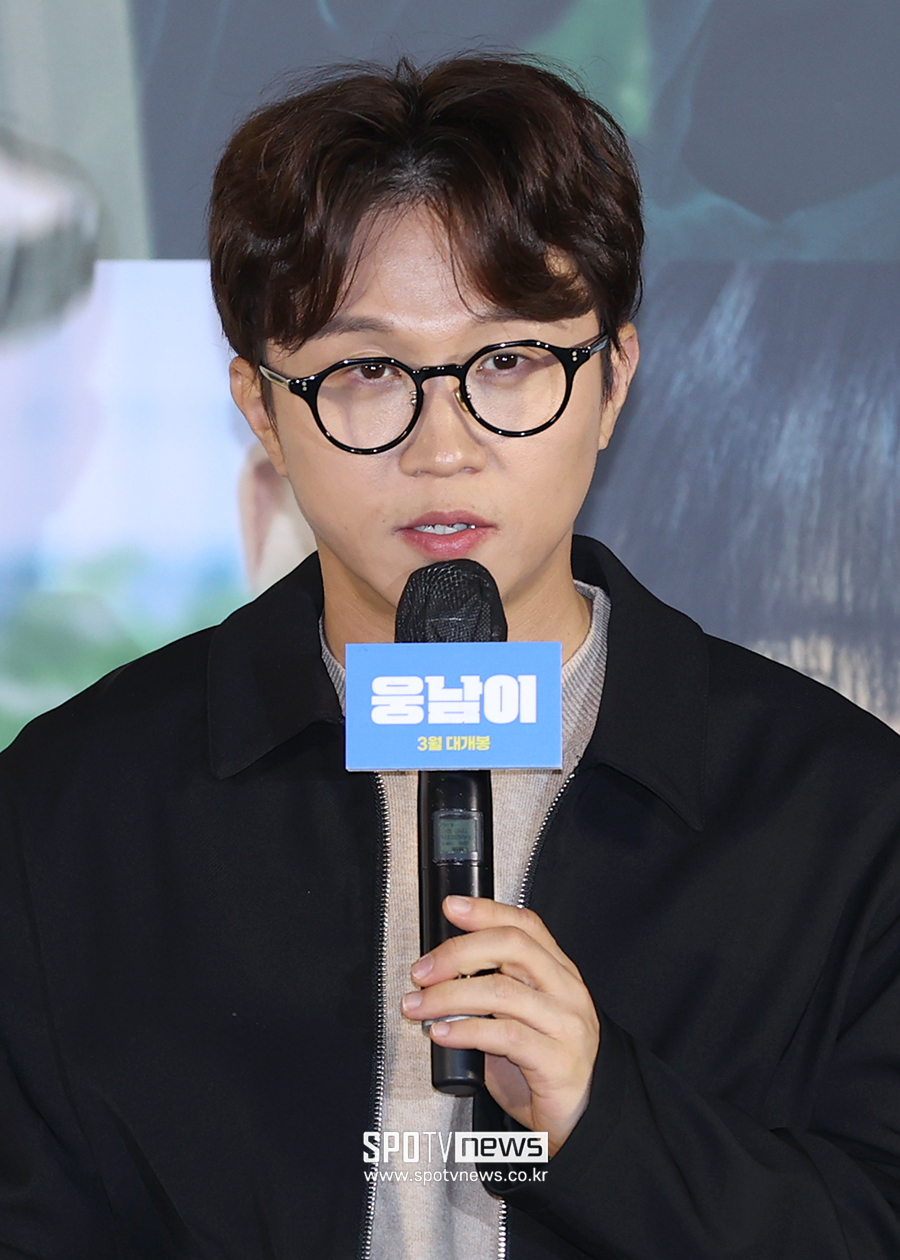 '웅남이' 박성광, 탈모+염증까지 "개그맨이 아닌 감독으로 지켜봐달라"[종합]