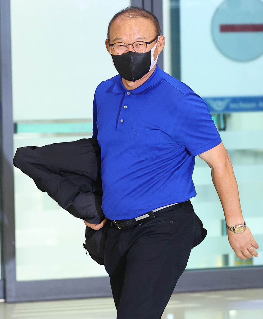 ▲ 박항서 전 베트남 축구대표팀 감독이 14일 귀국했다. ⓒ연합뉴스