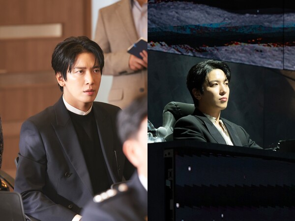 ▲ 드라마 '두뇌공조'(왼쪽 사진)와 예능프로그램 '더 아이돌 밴드'에서 활약하는 정용화. 방송화면 캡처