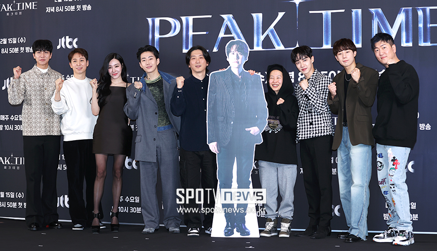 ▲ 이승기 심재원 티파니 영 박재범 마건영 PD 박지예 PD 이기광 김성규 라이언 전 ⓒ곽혜미 기자