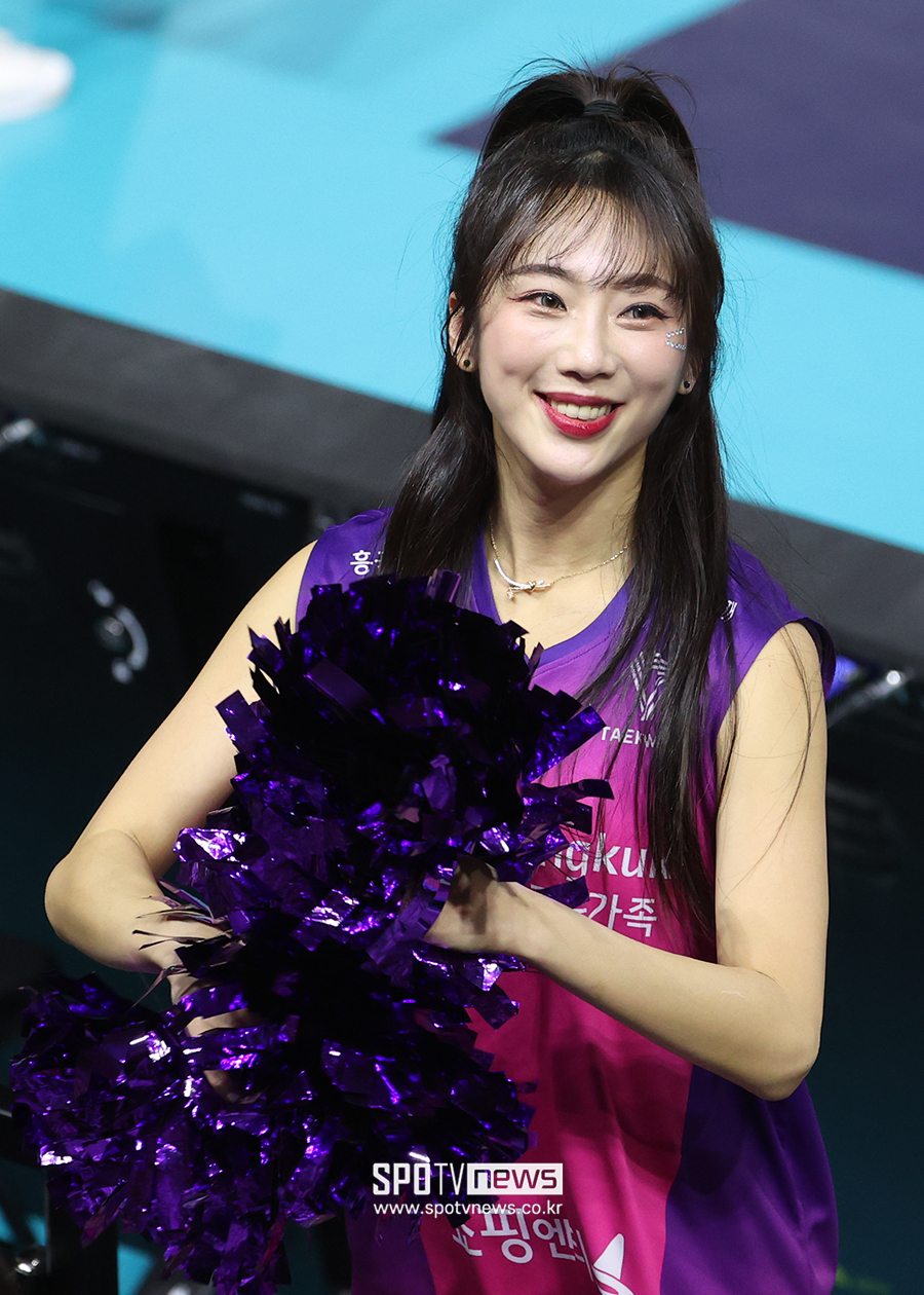 ▲ 치어리더 이미래 ⓒ곽혜미 기자