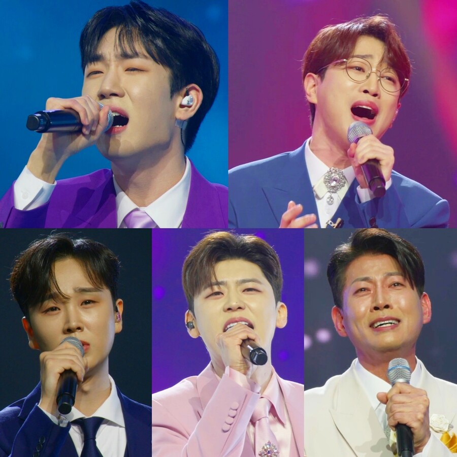 '미스터트롯2' 팀 운명 달렸다…최수호·안성훈·송민준·박지현·김용필, 5대장 대결