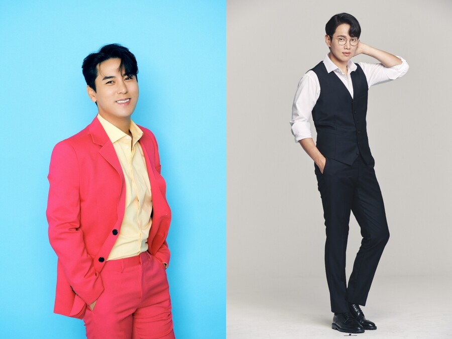 ▲ 장민호, 장성규. 제공|호엔터테인먼트, 드라마하우스스튜디오