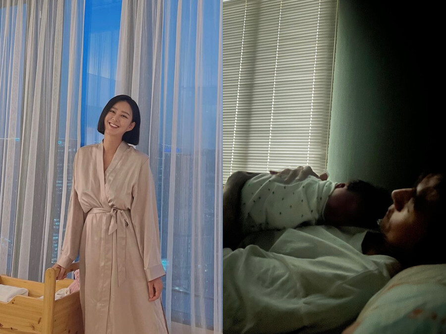 '송재희♥'지소연 "울음소리도 귀여워…훌쩍 커버려 아쉽" 도치맘이 여기있네