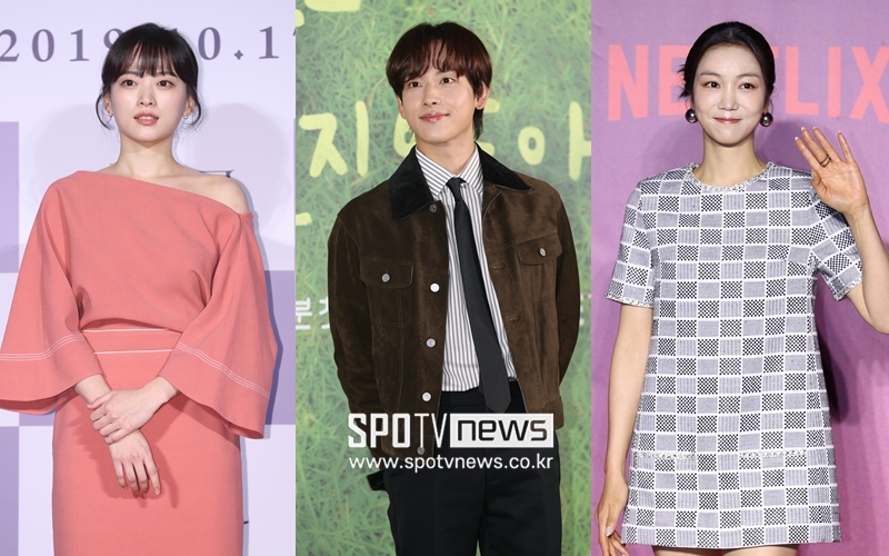 ▲ 배우 천우희, 임시완 김옥빈(왼쪽부터). 출처| 스포티비뉴스DB