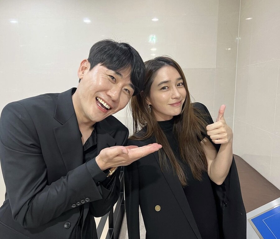 ▲ 영탁(왼쪽), 이민정. 출처ㅣ이민정 SNS