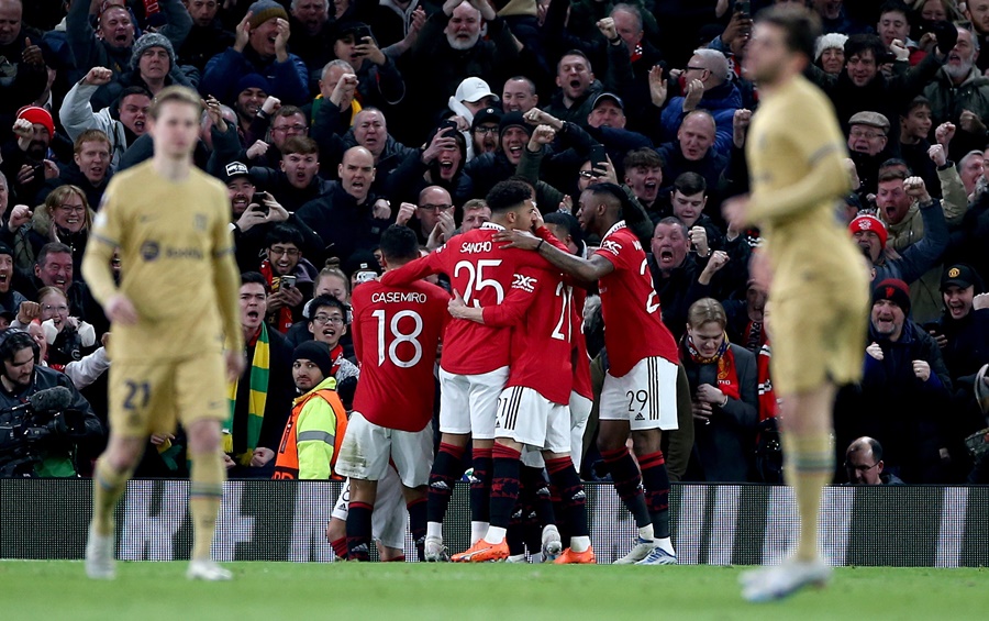 ▲ 맨체스터 유나이티드가 16강에 진출했다 ⓒ 연합뉴스/AP