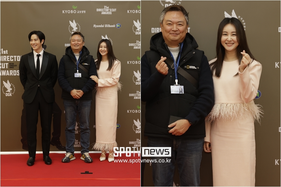 ▲ 왼쪽부터 이해우, 강윤성 감독, 손은서. 제공|디렉터스컷어워즈