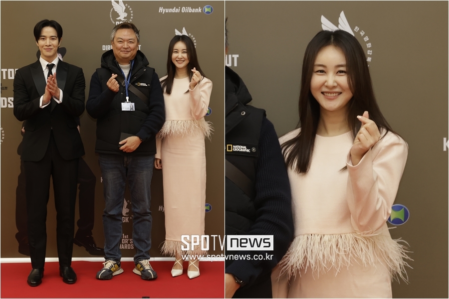 ​▲ 왼쪽부터 이해우, 강윤성 감독, 손은서. 제공|디렉터스컷어워즈​