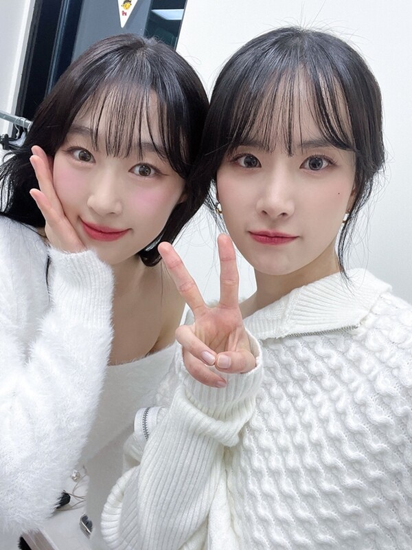 ▲  24일 공개된 티빙 오리지널 ‘웹툰싱어’ 2회에 출연한 수빈(왼쪽)과 설아. 제공|스타쉽엔터테인먼트
