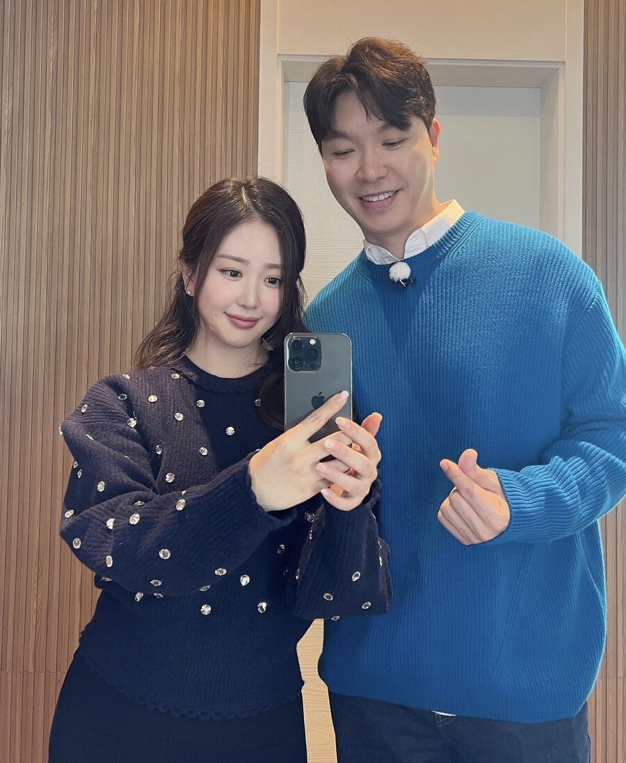 ▲ 김다예(왼쪽), 박수홍. 출처ㅣ김다예 SNS