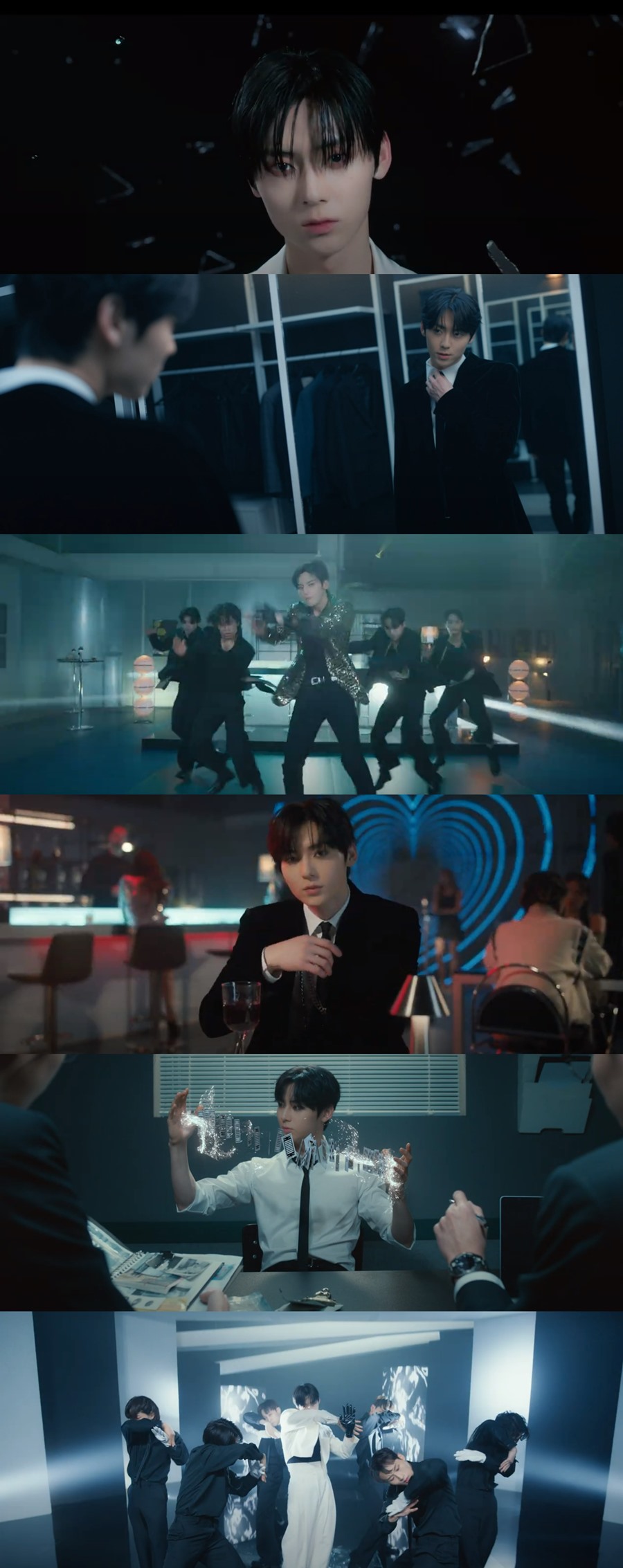 ▲ 출처ㅣ황민현 '히든 사이드' 뮤직비디오 캡처