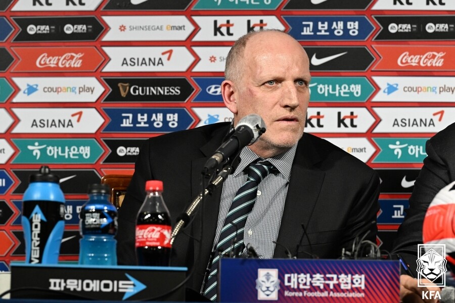 ▲ 마이클 뮐러 대한축구협회 국가대표전력강화위원장 ⓒ대한축구협회