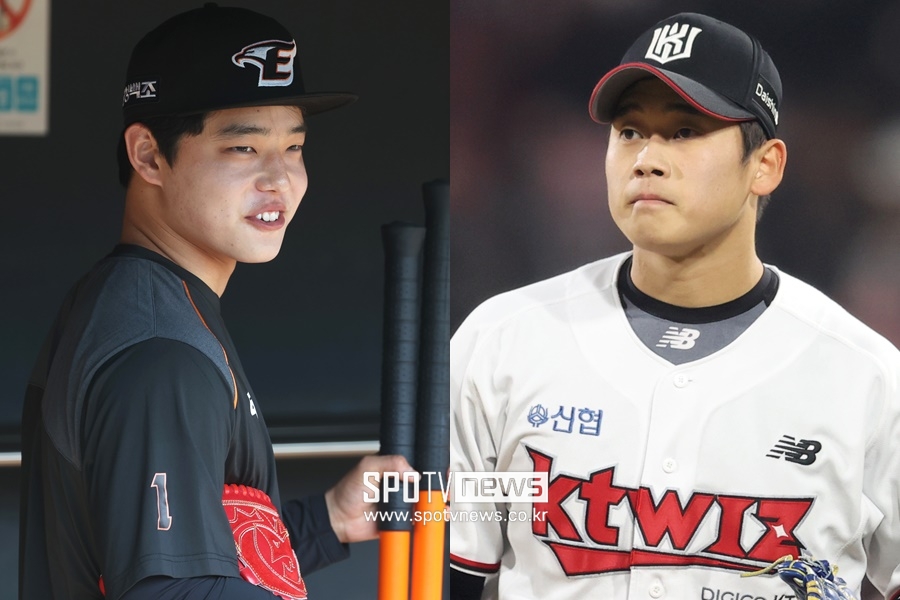 ▲ 2년차를 맞이해 더 좋은 활약이 기대되는 문동주(왼쪽)와 박영현 ⓒ곽혜미 기자