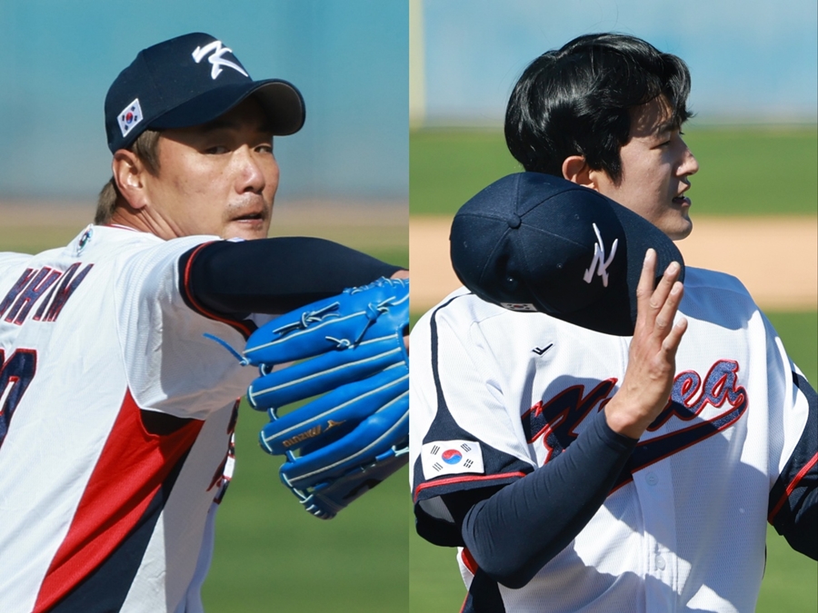 ▲ WBC 대표팀 1선발이 유력한 김광현(왼쪽)과 고영표. ⓒ연합뉴스