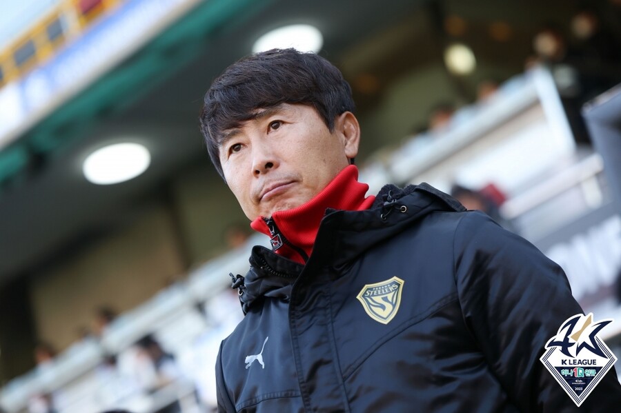 ▲ 김기동 포항 스틸러스 감독. ⓒ한국프로축구연맹